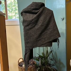 Dark Gray Shawl